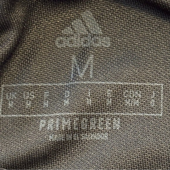 Adidas Aeroready Tiro Track Pants Black Gray Striped Pockets Medium M - Picture 10 of 11